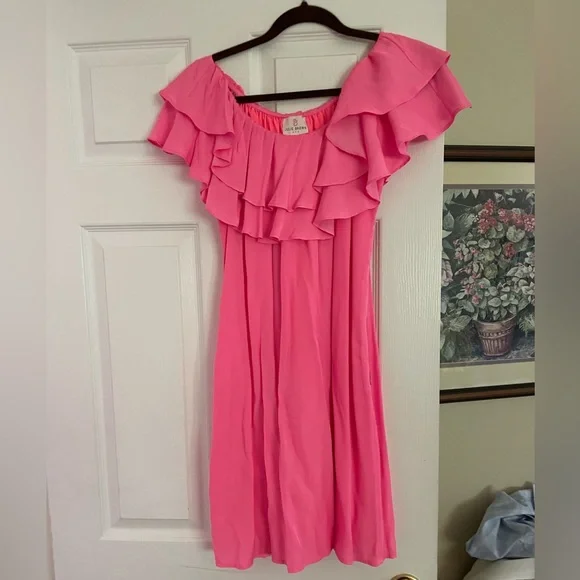 julie brown pink dress Annie Dress by Julie Brown Pink Stitch Tweed / 0